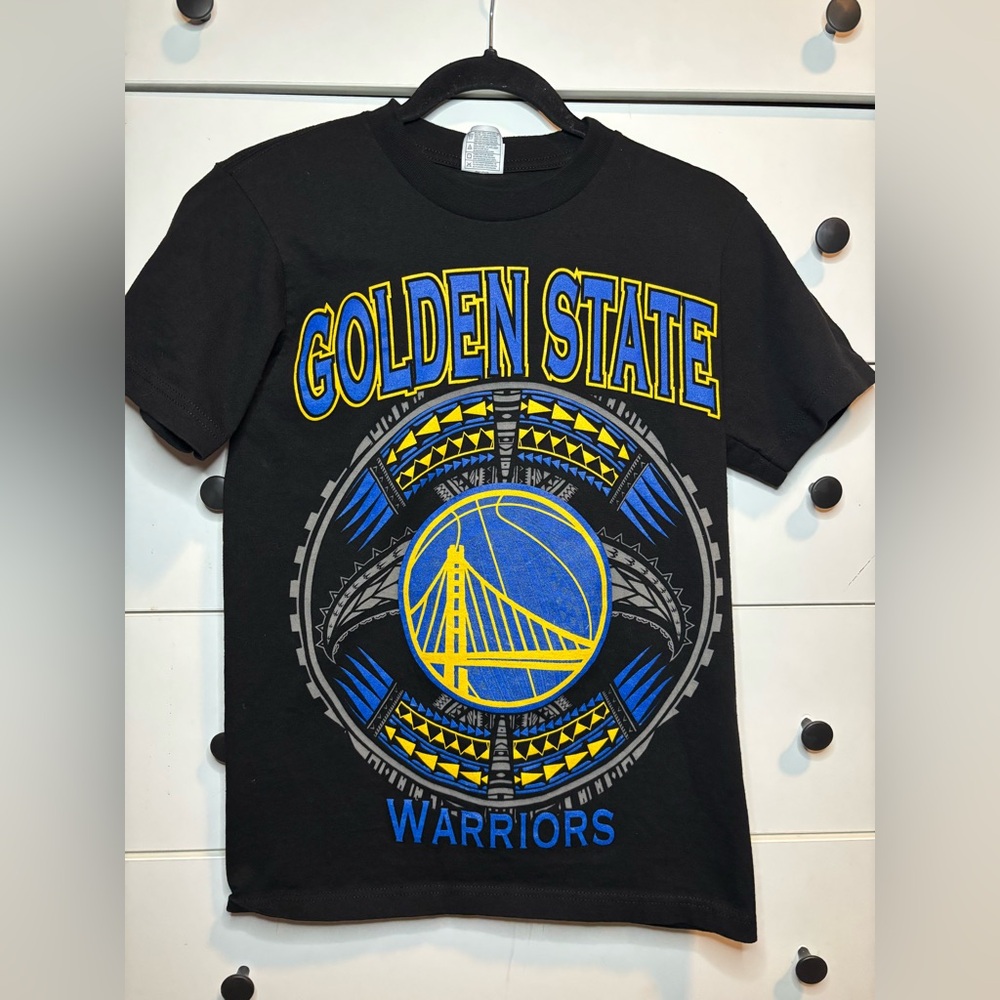 Golden State Warriors Black T-Shirt